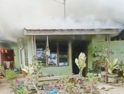 LiLin Menyambar BBM, 1 Unit Rumah Permanen Terbakar